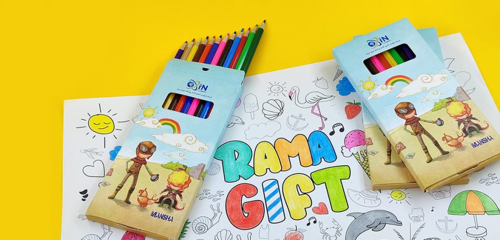 Student promotional gift promotional crayons ramagift