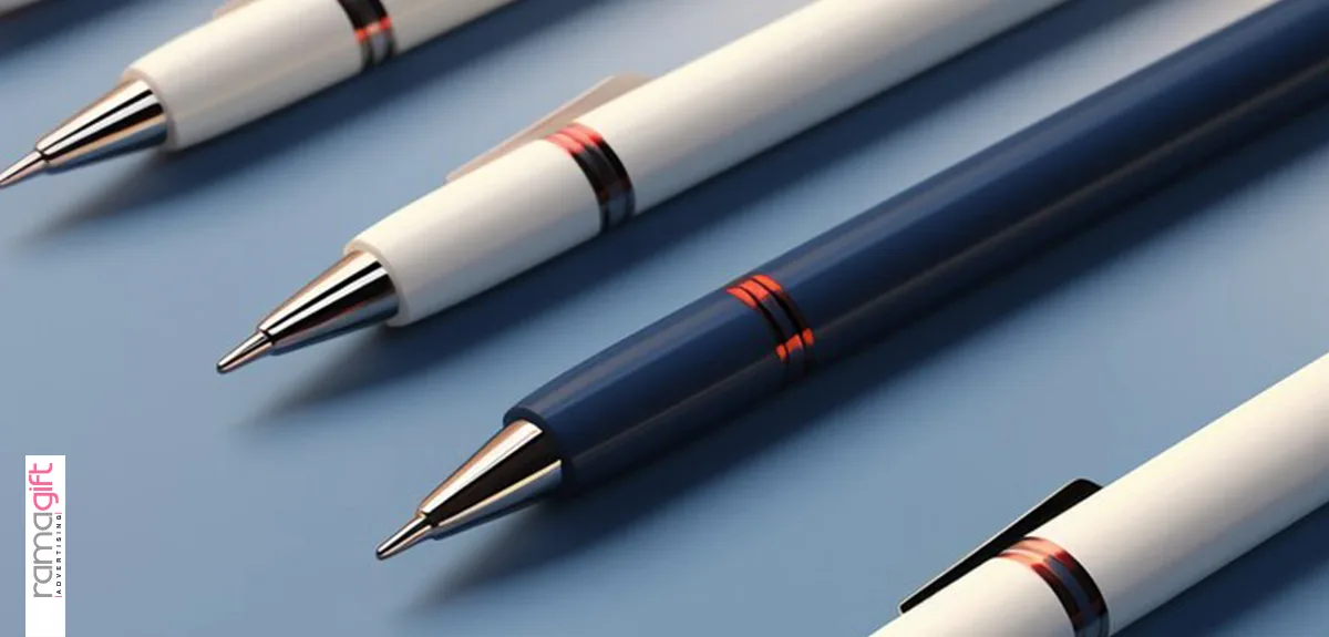 تولید خودکار تبلیغاتی آبی رنگ و سفید