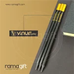 مداد مشکی دیپ طلایی