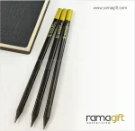 مداد مشکی دیپ طلایی