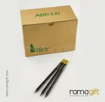 مداد مشکی دیپ طلایی