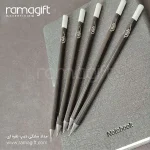 مداد مشکی دیپ نقره ای