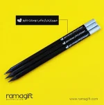 مداد مشکی دیپ نقره ای