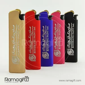 فندک فلزی رنگی