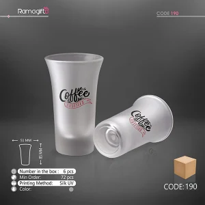 لیوان شیشه ای کد 190