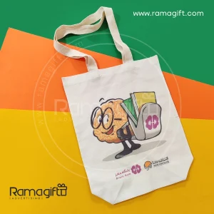 ساک دستی متقال تبلیغاتی کف کاست ابعاد 25 * 35