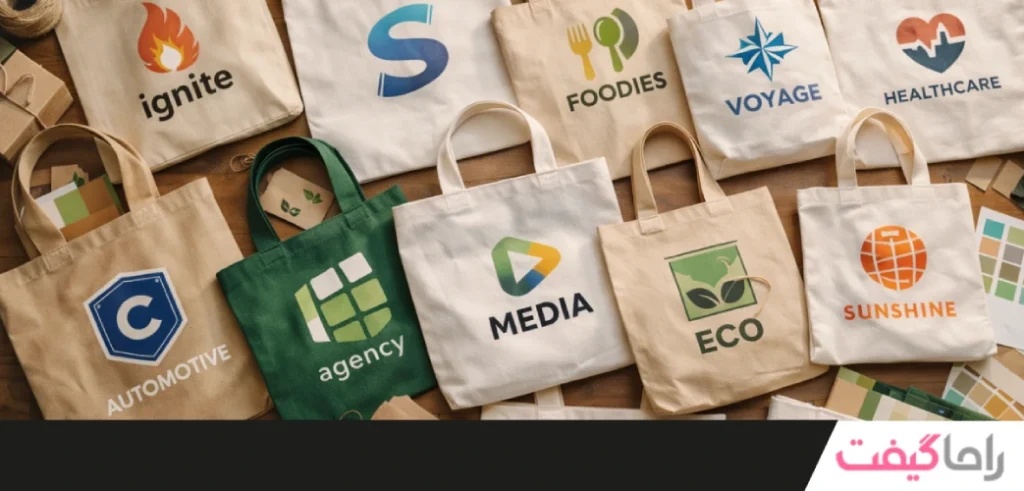 چاپ لوگو روی ساک دستی - راما گیفت