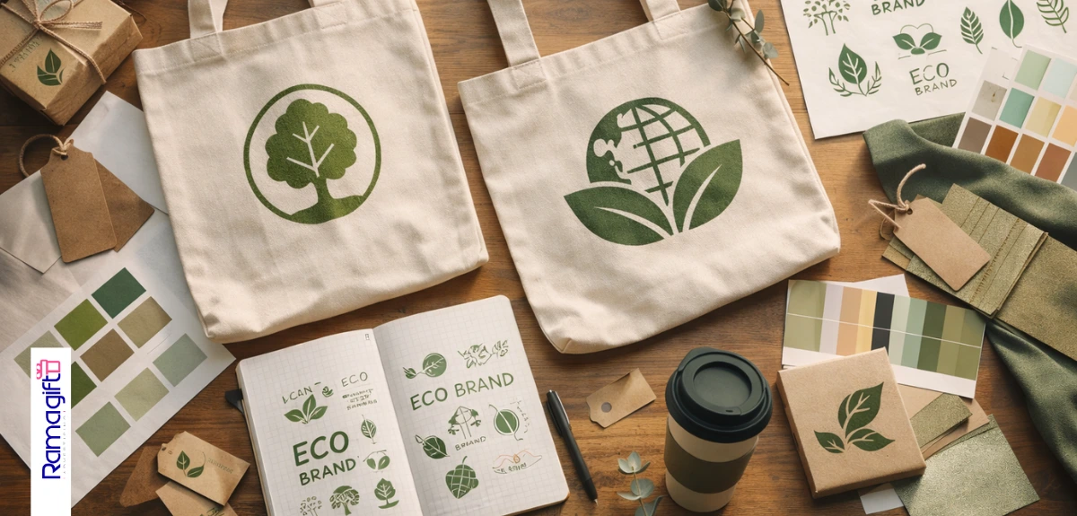 چاپ لوگو روی ساک دستی قابل بازیافت
